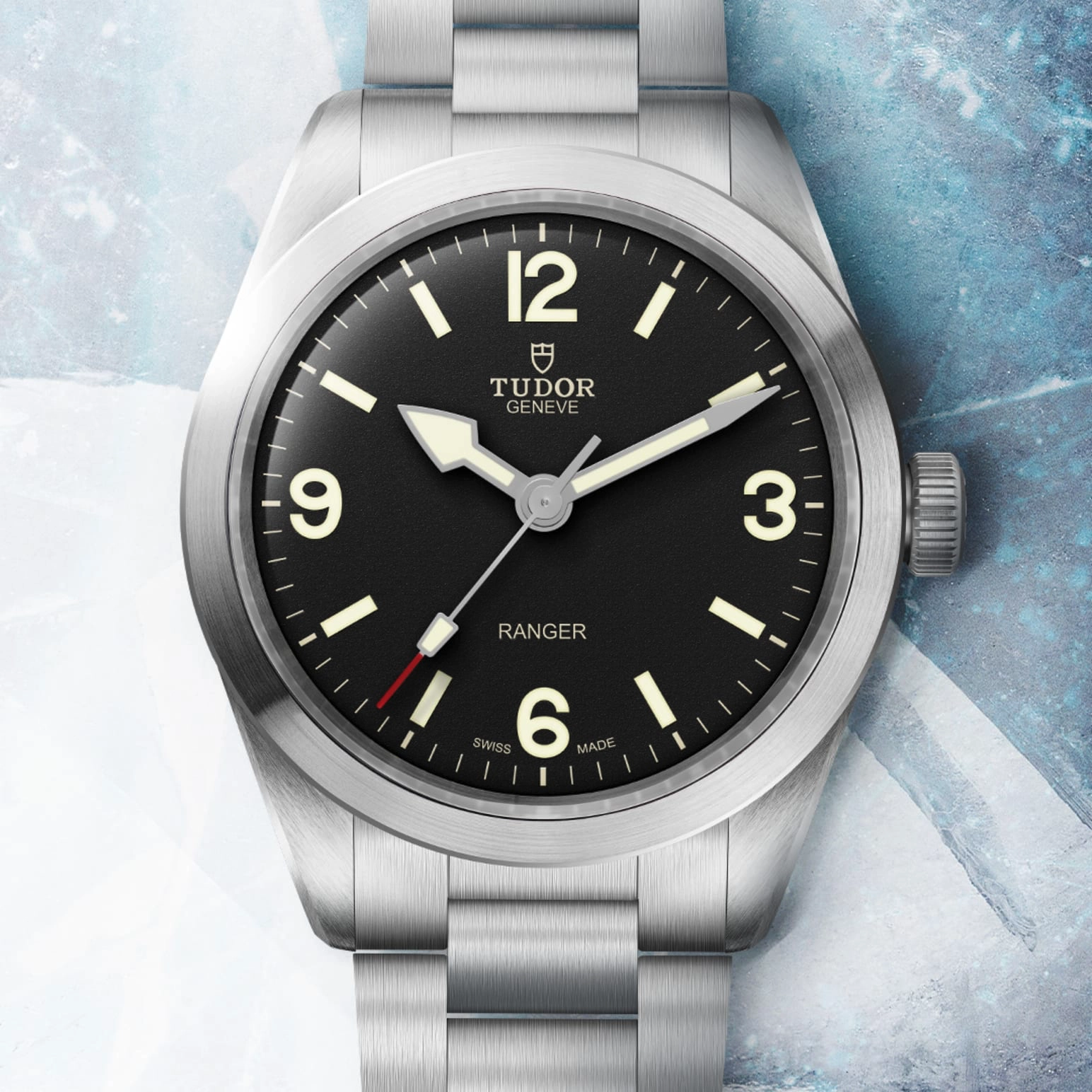 TUDOR帝舵游侠型Ranger磨砂钢表壳，直径39毫米 - M79950-0001 at Cortina Watch Malaysia