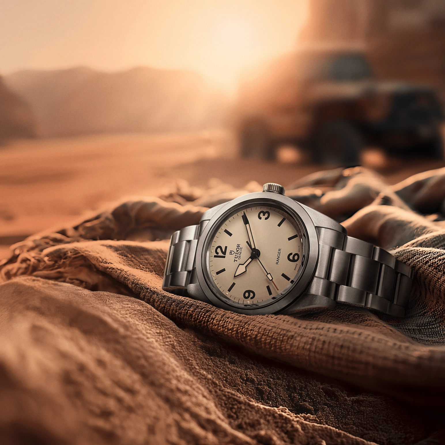 TUDOR帝舵游侠型Ranger磨砂钢表壳，直径39毫米 - M79950-0008 at Cortina Watch Malaysia