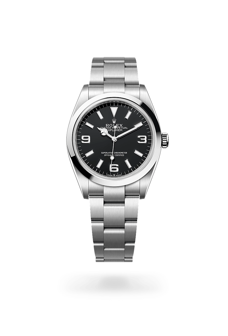 Rolex Explorer in Oystersteel, M124270-0001 - Cortina Watch Malaysia