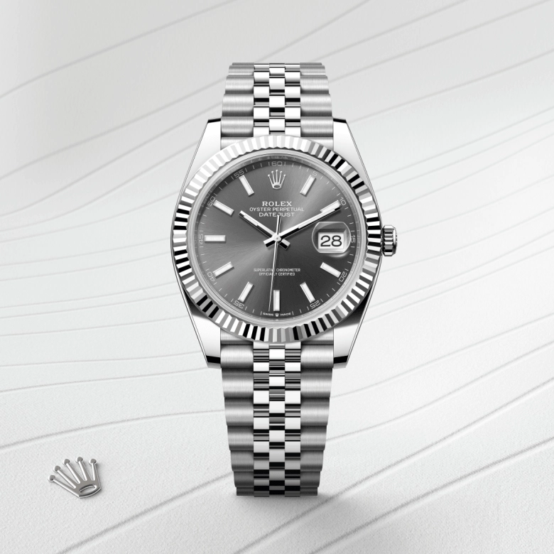 Rolex Datejust in Rolesor Putih - kombinasi Oystersteel dan emas putih, M126334-0014 - Cortina Watch Malaysia