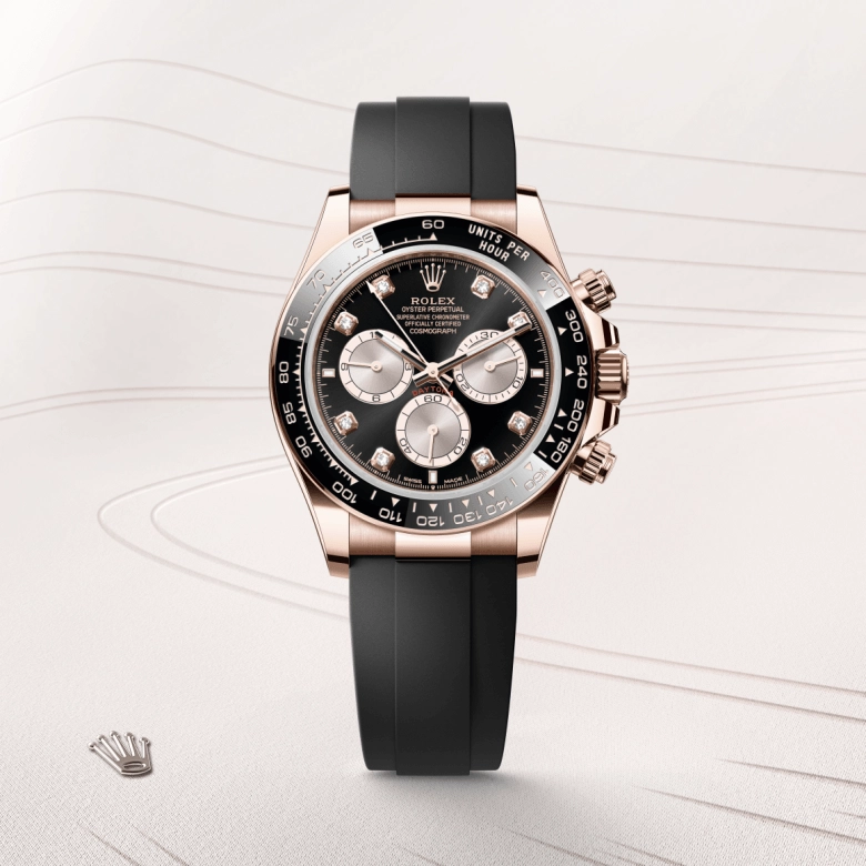 Rolex Cosmograph Daytona in 18 ct Everose gold, M126515LN-0004 - Cortina Watch Malaysia