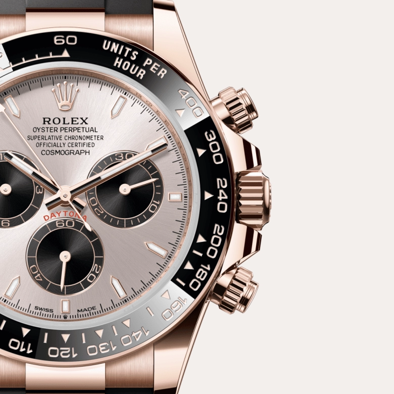 Rolex Cosmograph Daytona in 18 ct Everose gold, M126515LN-0006 - Cortina Watch Malaysia