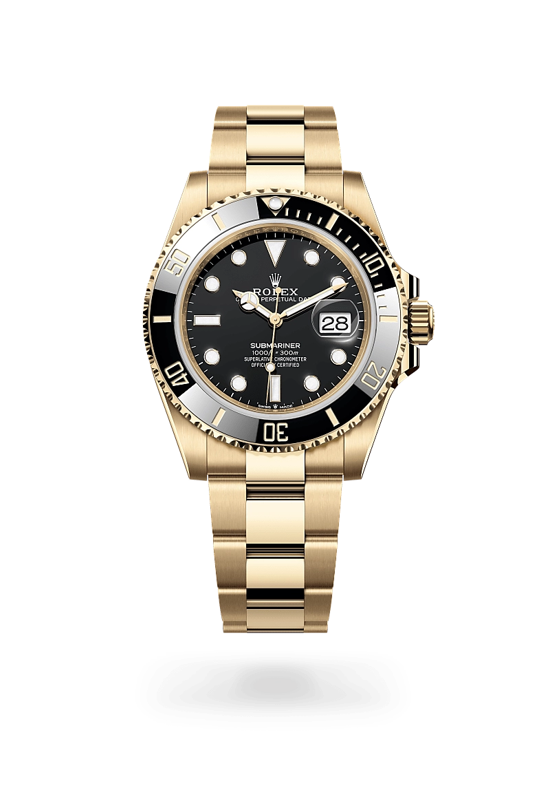 Rolex Submariner in Emas kuning 18 karat, M126618LN-0002 - Cortina Watch Malaysia