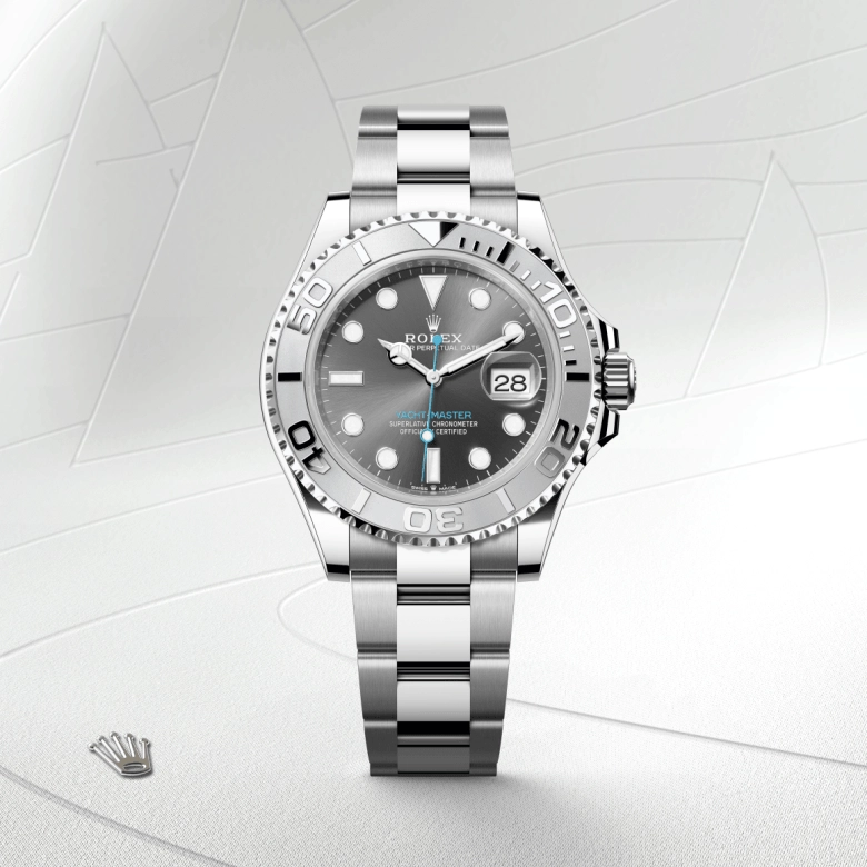 Rolex Yacht-Master in Rolesium - combination of Oystersteel and platinum, M126622-0001 - Cortina Watch Malaysia