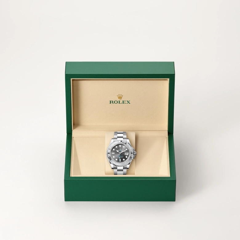 Rolex Yacht-Master in Rolesium - combination of Oystersteel and platinum, M126622-0001 - Cortina Watch Malaysia