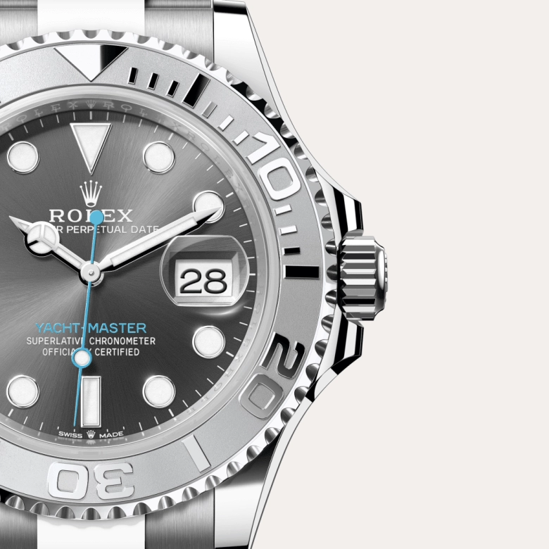 Rolex Yacht-Master in Rolesium - combination of Oystersteel and platinum, M126622-0001 - Cortina Watch Malaysia
