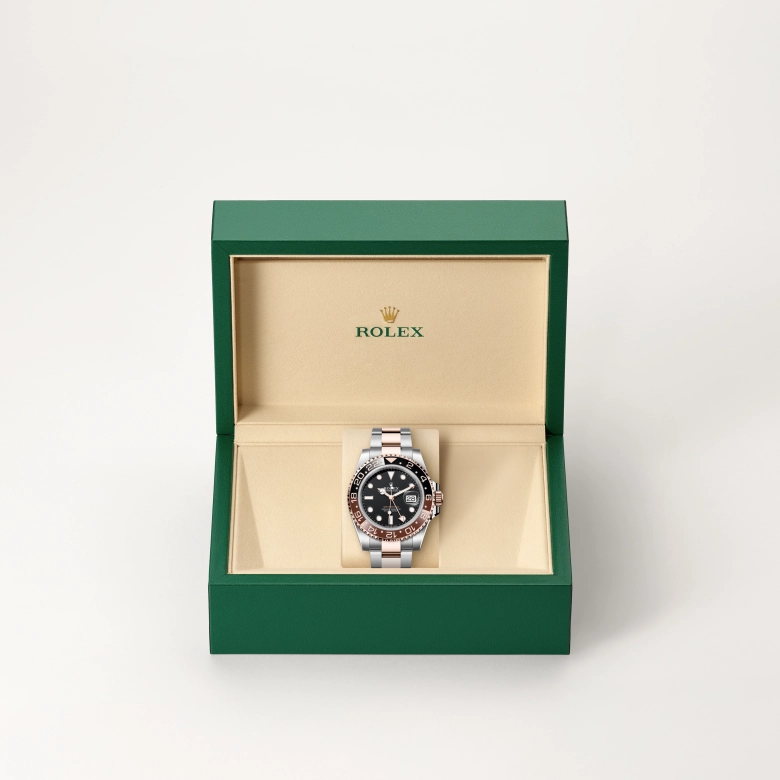 Rolex GMT-Master II in Everose Rolesor - combination of Oystersteel and Everose gold, M126711CHNR-0002 - Cortina Watch Malaysia