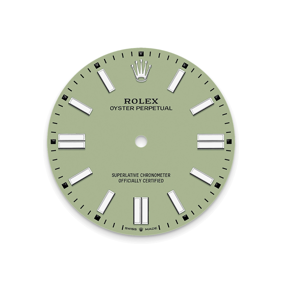 Rolex Oyster Perpetual in Oystersteel, M134300-0006 - Cortina Watch Malaysia