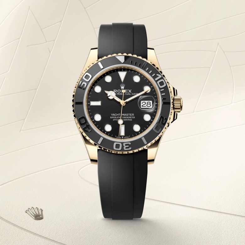 Rolex Yacht-Master in Emas kuning 18 karat, M226658-0001 - Cortina Watch Malaysia