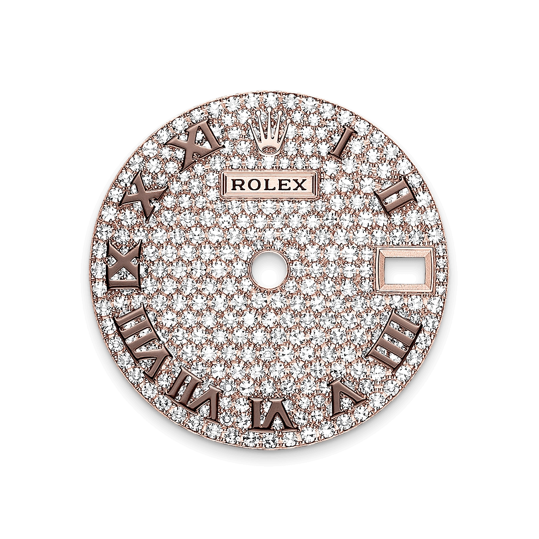 Rolex Lady-Datejust in 18 ct Everose gold, M279135RBR-0021 - Cortina Watch Malaysia