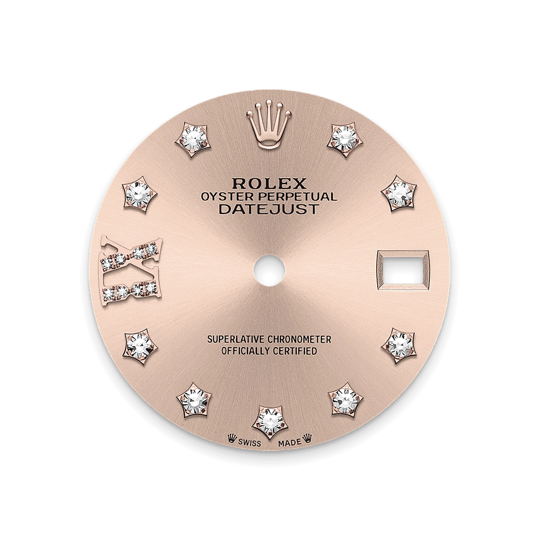 Rolex Lady-Datejust in Everose Rolesor - combination of Oystersteel and Everose gold, M279171-0028 - Cortina Watch Malaysia