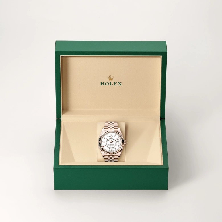 Rolex Sky-Dweller in Emas Everose 18 karat, M336935-0007 - Cortina Watch Malaysia