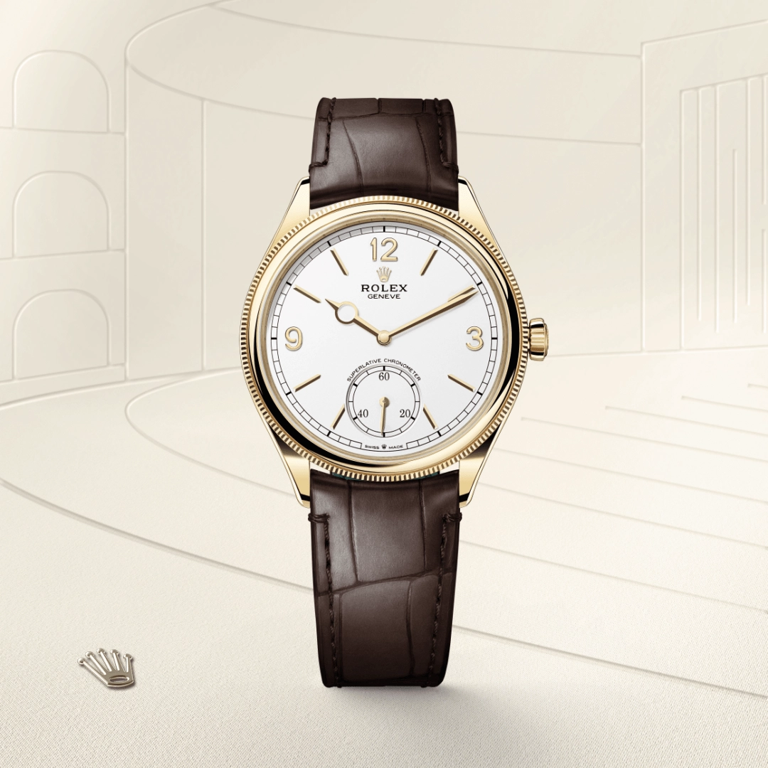 Rolex 1908 in Emas kuning 18 karat, M52508-0006 - Cortina Watch Malaysia