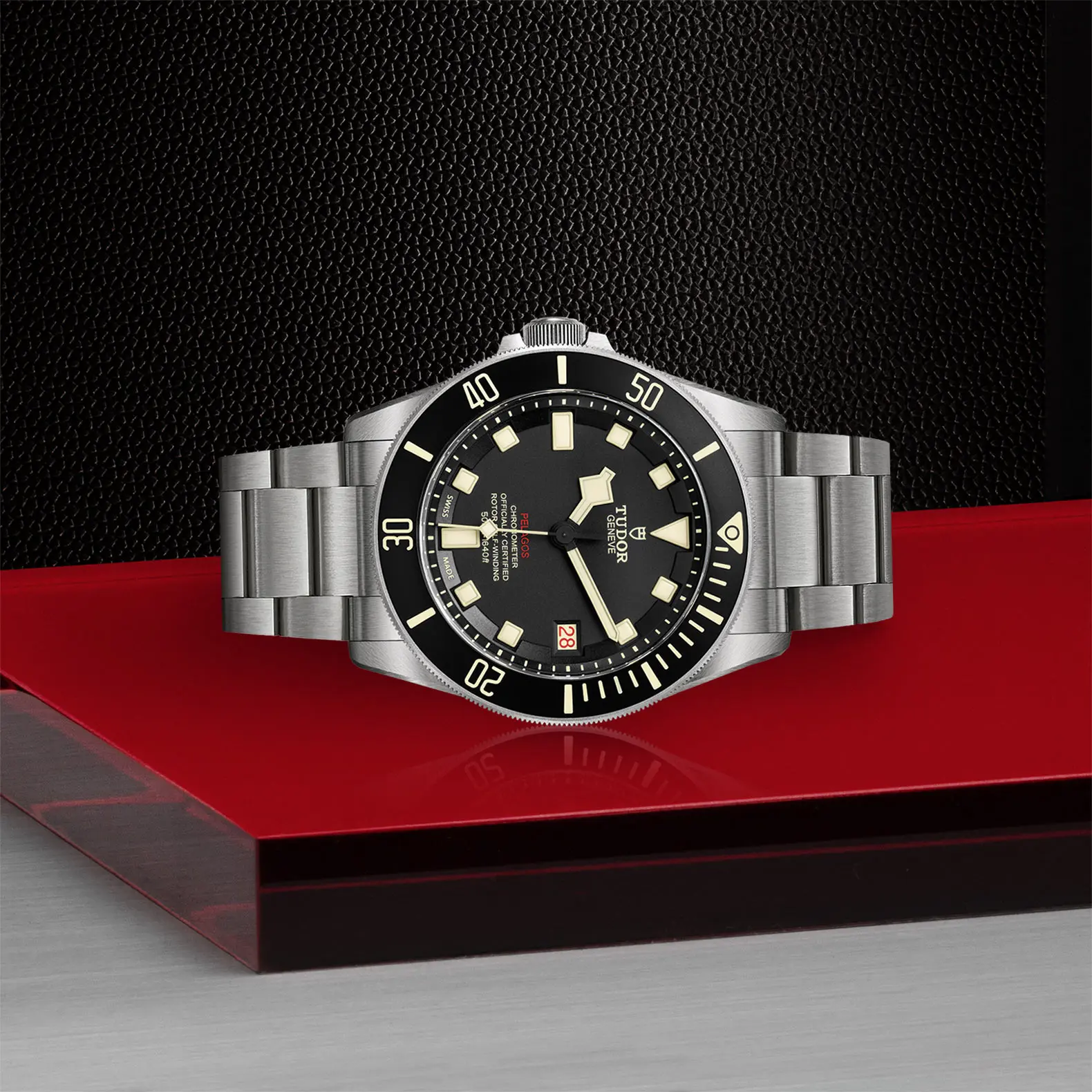 TUDORPelagos LHDPelagos42mm titanium and steel case with satin finish Numbered steel case back - M25610TNL-0001 at Cortina Watch Thailand