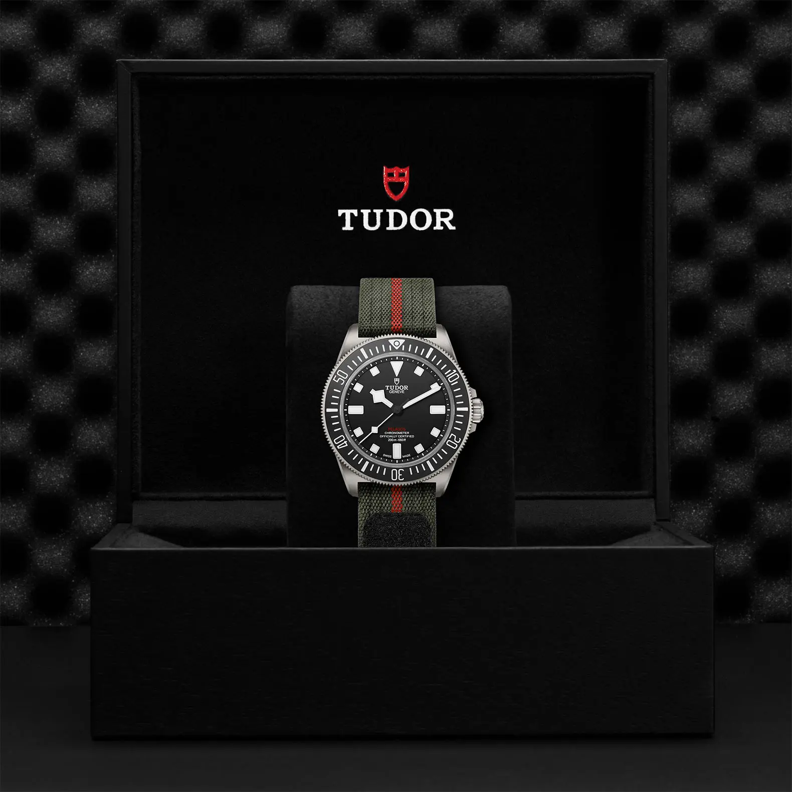 TUDORPelagos FXDPelagos FXDTitanium case, 42mm in diameter, 12.75mm thick, 52mm from lug to lug, satin-brushed finish, fixed strap bars, steel case back - M25717N-0001 at Cortina Watch Thailand