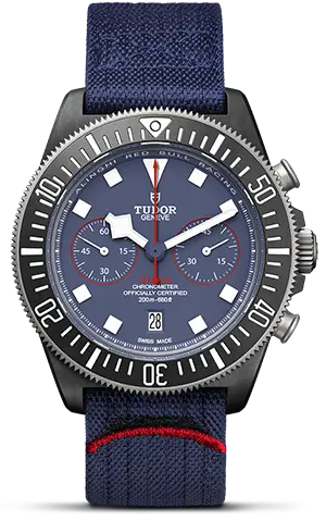 TUDORPelagos FXD ChronoPelagos FXD43mm black carbon composite case with matte finish and Alinghi Red Bull Racing logo engraved on the case back - M25807KN-0001 at Cortina Watch Thailand