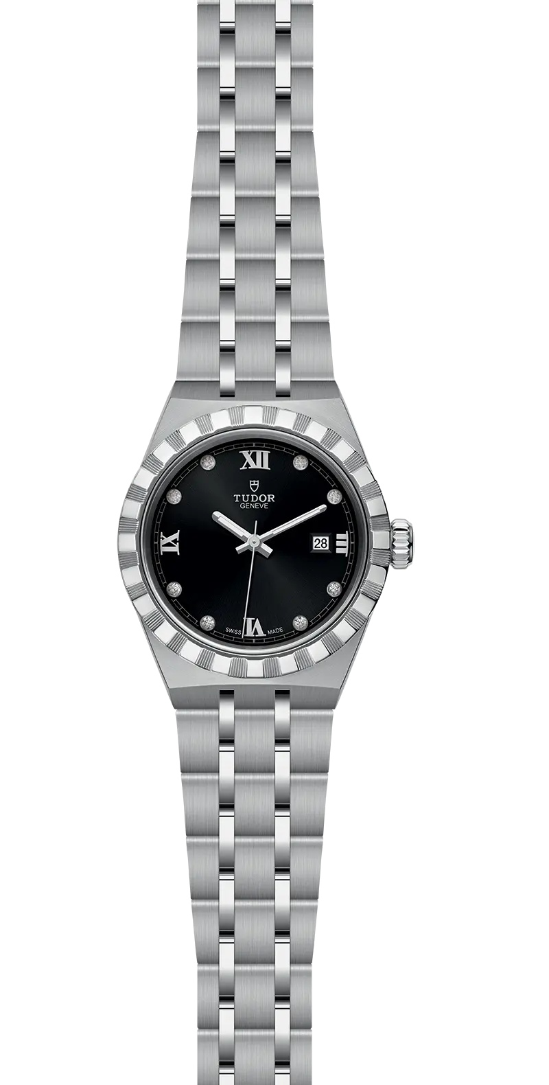TUDORTUDOR RoyalTUDOR Royal28mm steel case with polished and satin finish - M28300-0004 at Cortina Watch Thailand