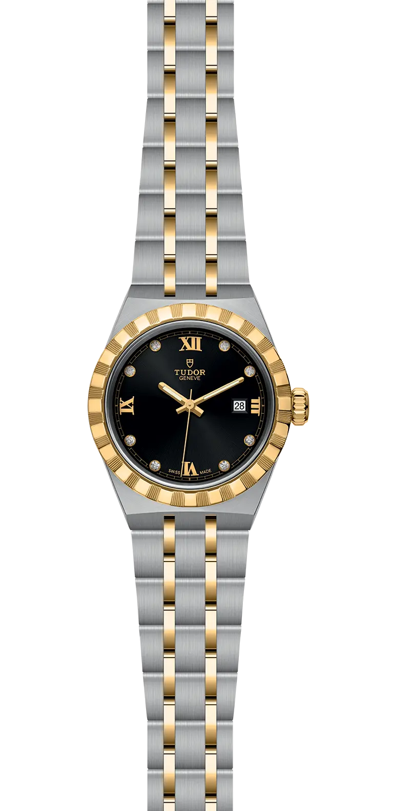 TUDORTUDOR RoyalTUDOR Royal28mm steel case with polished and satin finish - M28303-0005 at Cortina Watch Thailand