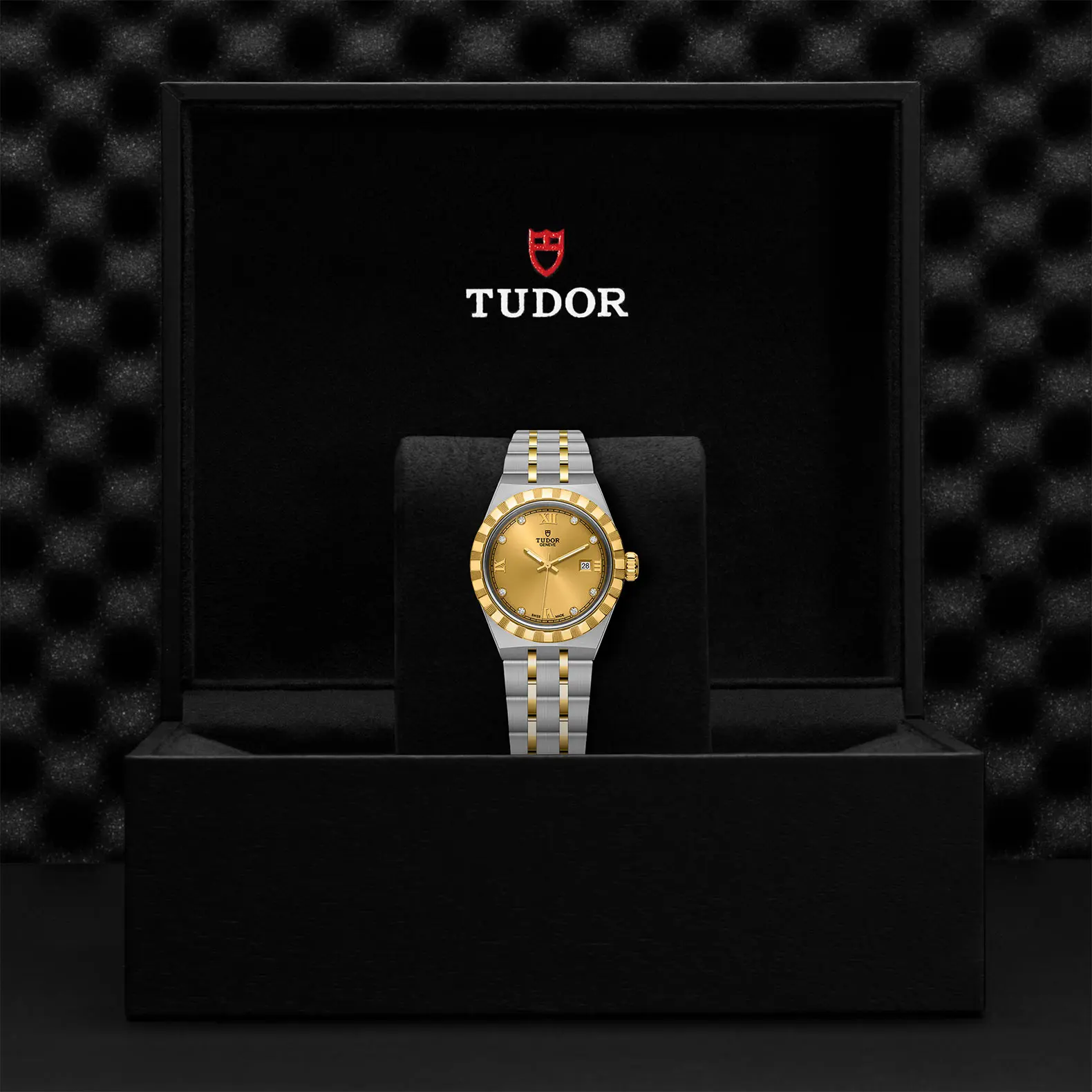 TUDORTUDOR RoyalTUDOR Royal28mm steel case with polished and satin finish - M28303-0006 at Cortina Watch Thailand