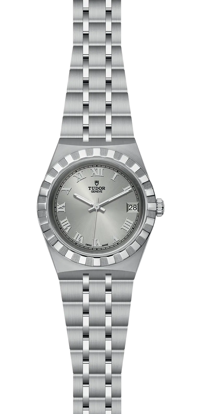 TUDORTUDOR RoyalTUDOR Royal34mm steel case with polished and satin finish - M28400-0001 at Cortina Watch Thailand