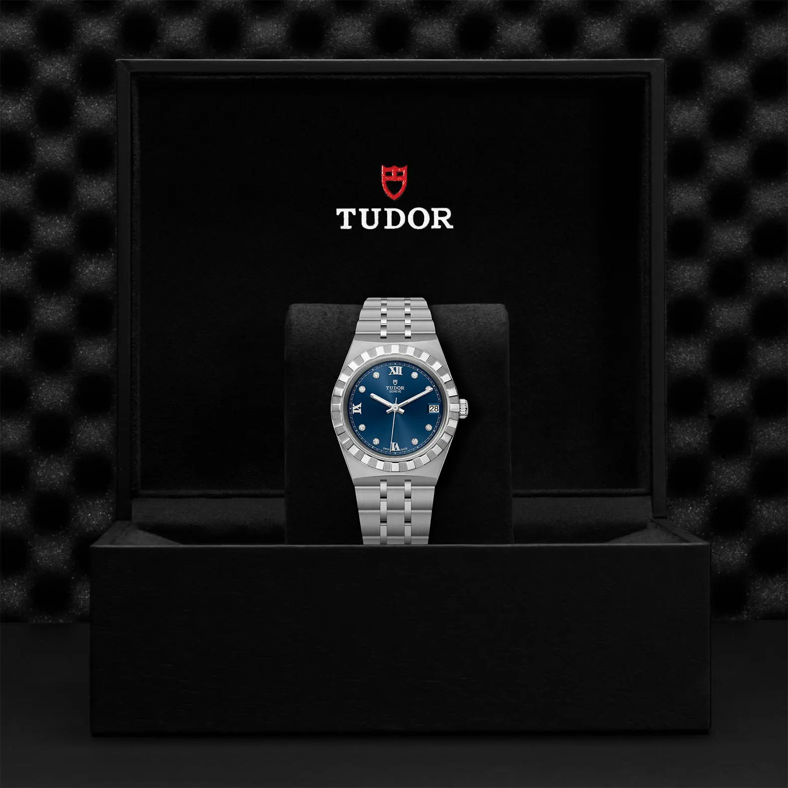 TUDORTUDOR RoyalTUDOR Royal34mm steel case with polished and satin finish - M28400-0007 at Cortina Watch Thailand