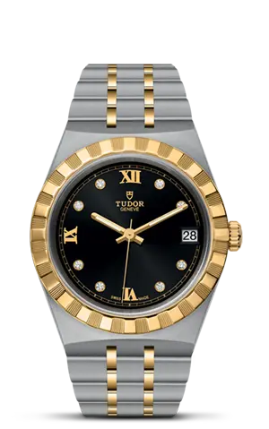 TUDORTUDOR RoyalTUDOR Royal34mm steel case with polished and satin finish - M28403-0005 at Cortina Watch Thailand
