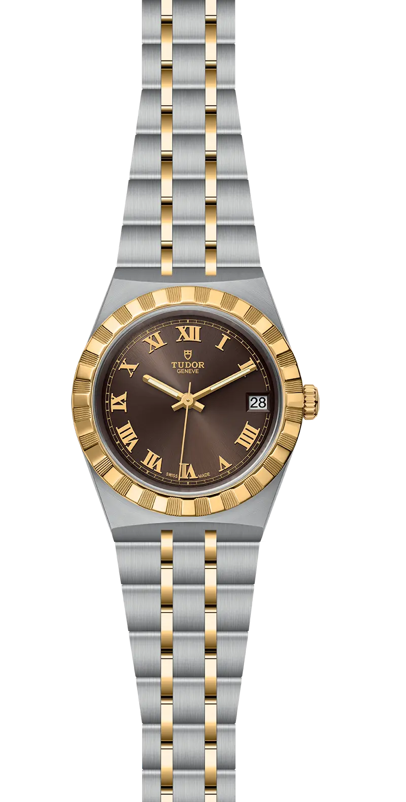 TUDORTUDOR RoyalTUDOR Royal34mm steel case with polished and satin finish - M28403-0008 at Cortina Watch Thailand