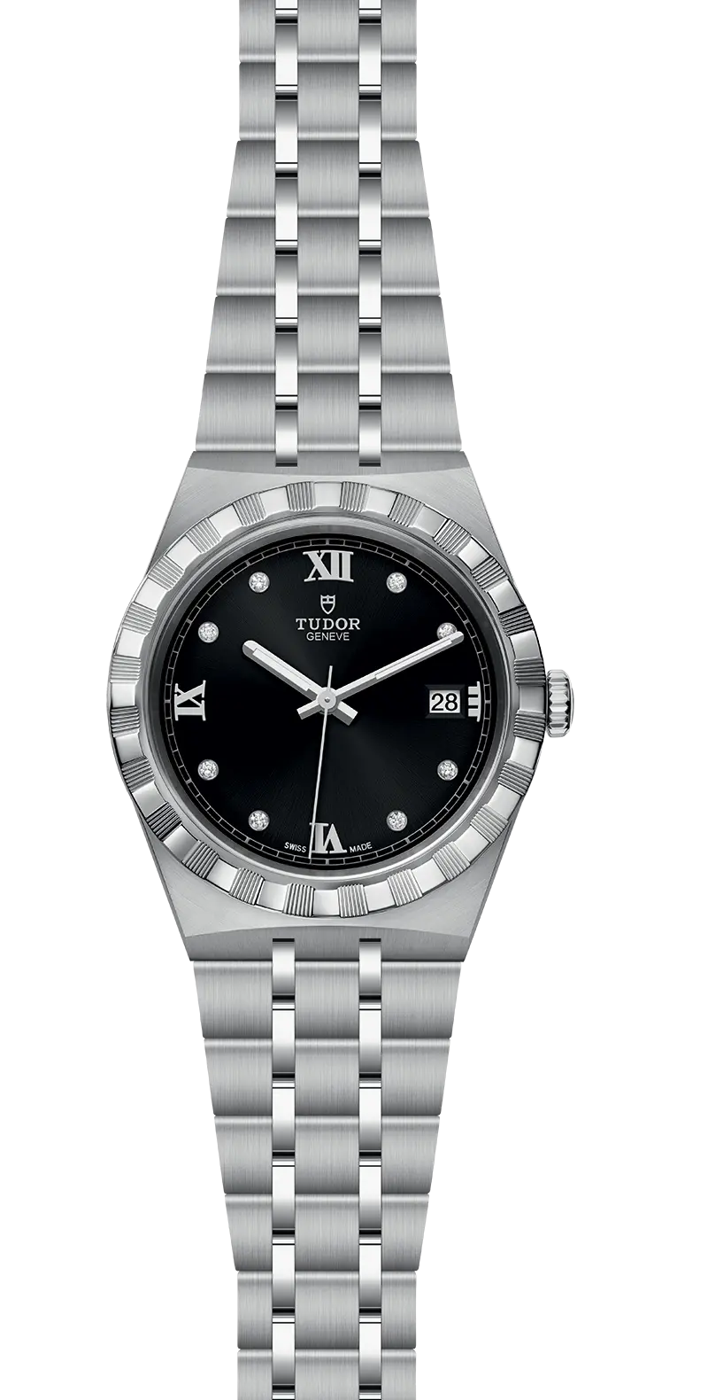 TUDORTUDOR RoyalTUDOR Royal38mm steel case with polished and satin finish - M28500-0004 at Cortina Watch Thailand