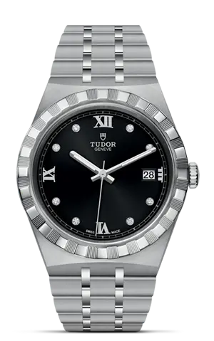 TUDORTUDOR RoyalTUDOR Royal38mm steel case with polished and satin finish - M28500-0004 at Cortina Watch Thailand
