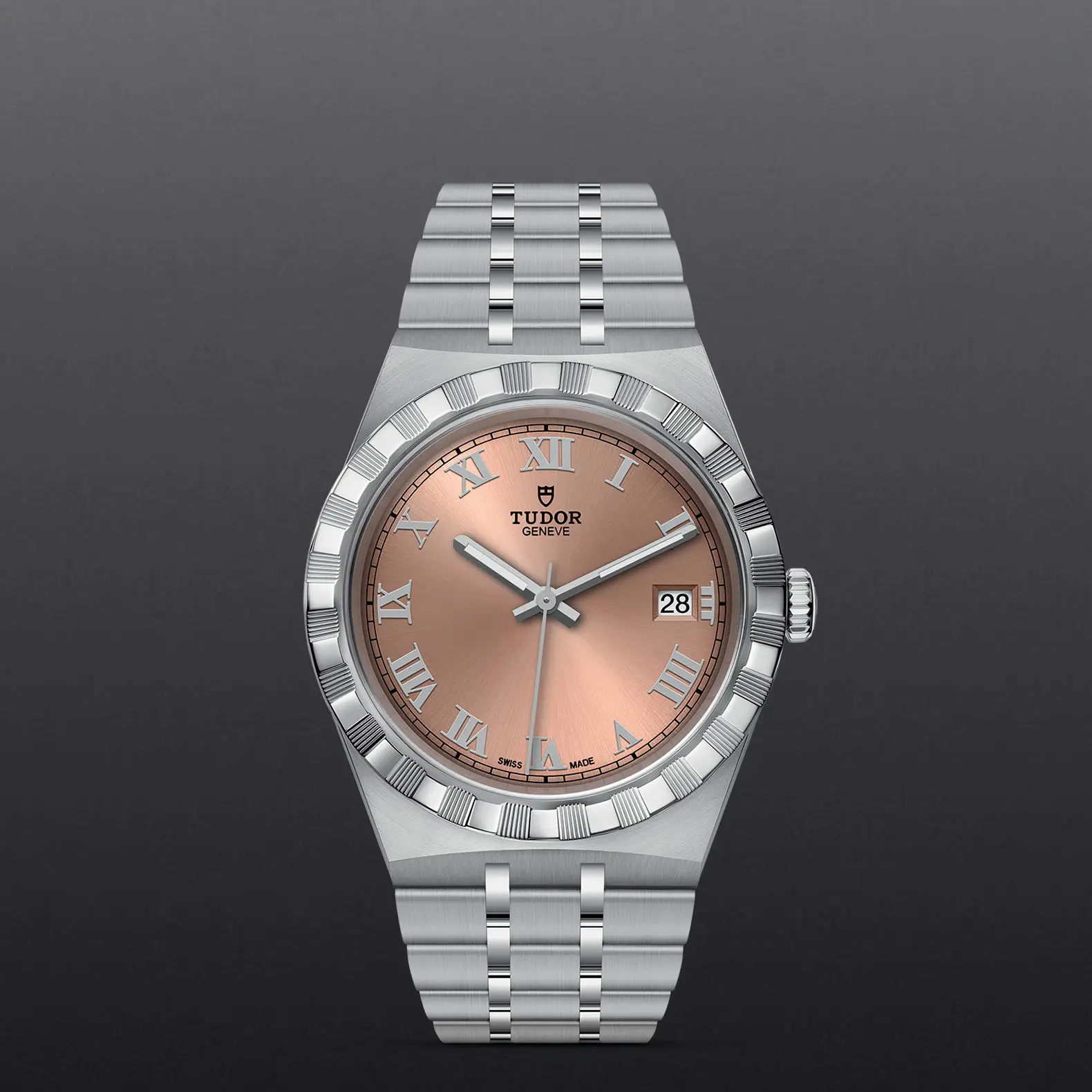 TUDORTUDOR RoyalTUDOR Royal38mm steel case with polished and satin finish - M28500-0007 at Cortina Watch Thailand
