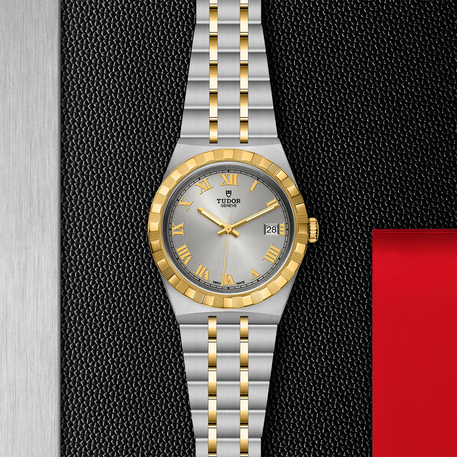 TUDORTUDOR RoyalTUDOR Royal38mm steel case with polished and satin finish - M28503-0001 at Cortina Watch Thailand