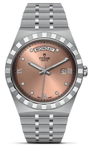 TUDORTUDOR RoyalTUDOR Royal41mm steel case with polished and satin finish - M28600-0011 at Cortina Watch Thailand