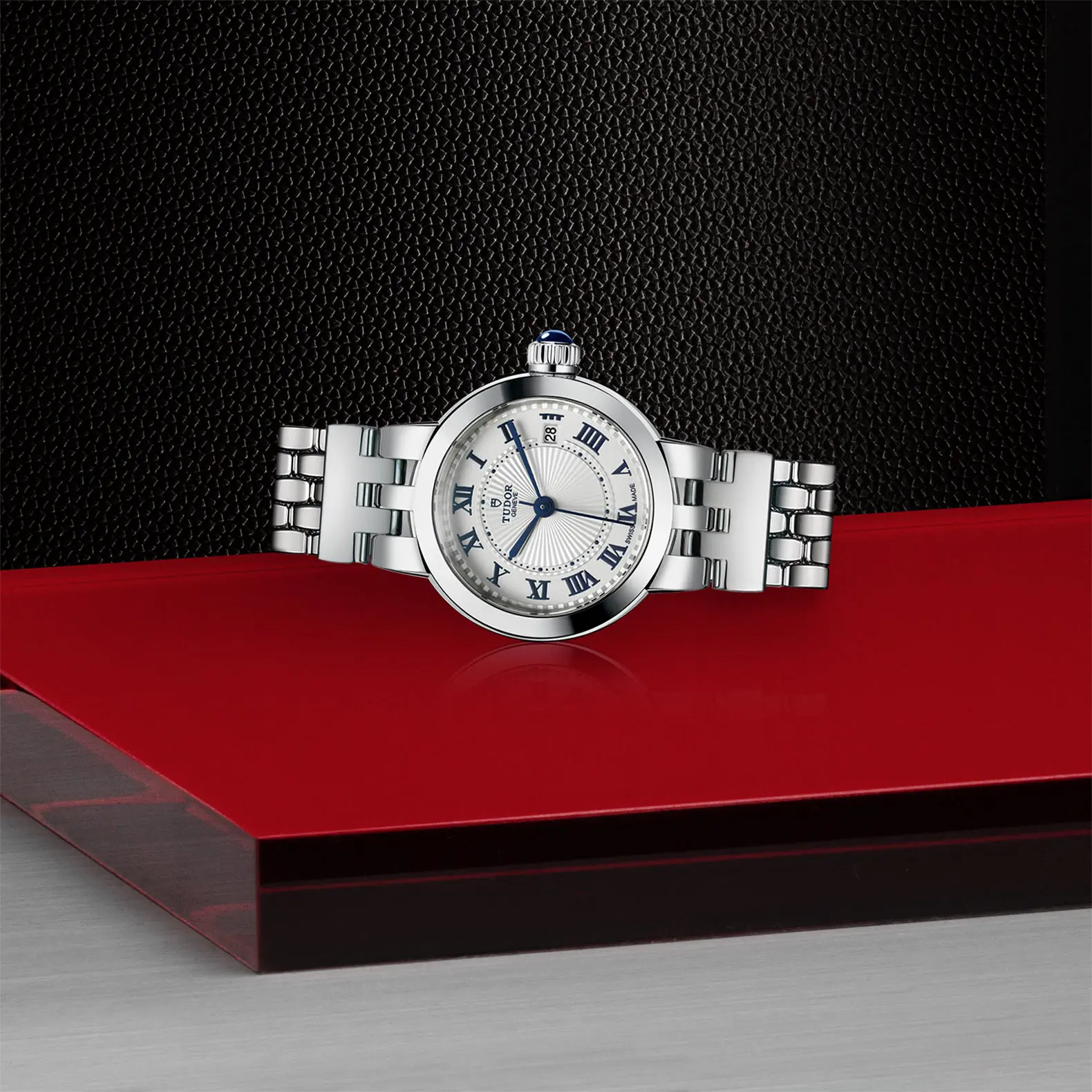 TUDORClair de RoseClair de Rose26mm steel case with polished finish - M35200-0001 at Cortina Watch Thailand
