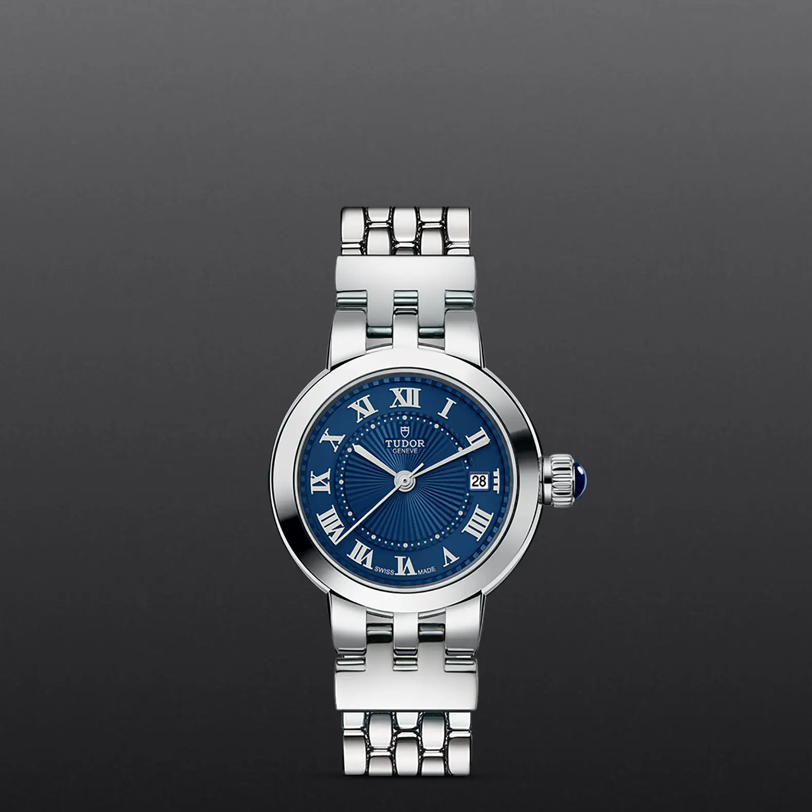 TUDORClair de RoseClair de Rose26mm steel case with polished finish - M35200-0009 at Cortina Watch Thailand