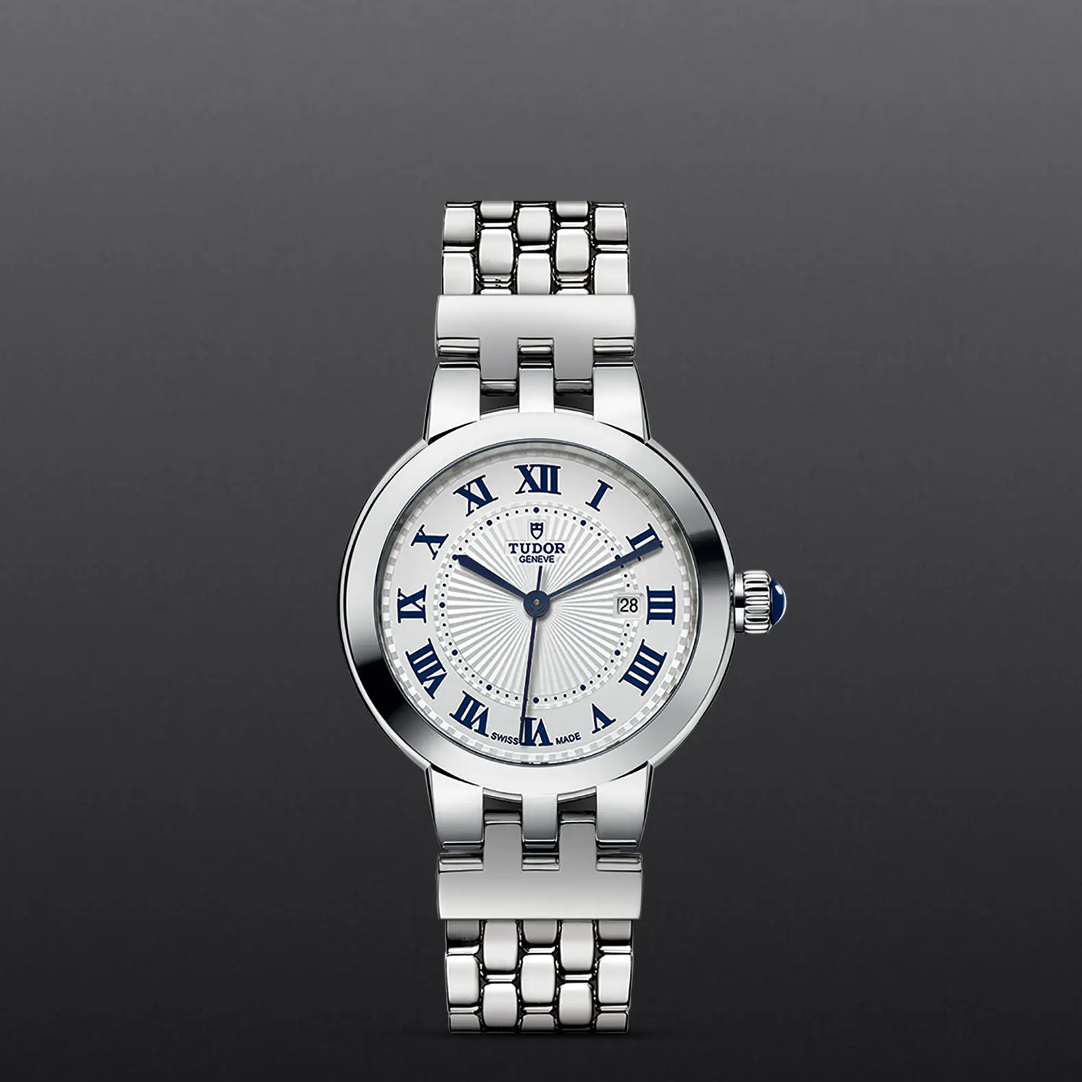 TUDORClair de RoseClair de Rose30mm steel case with polished finish - M35500-0001 at Cortina Watch Thailand
