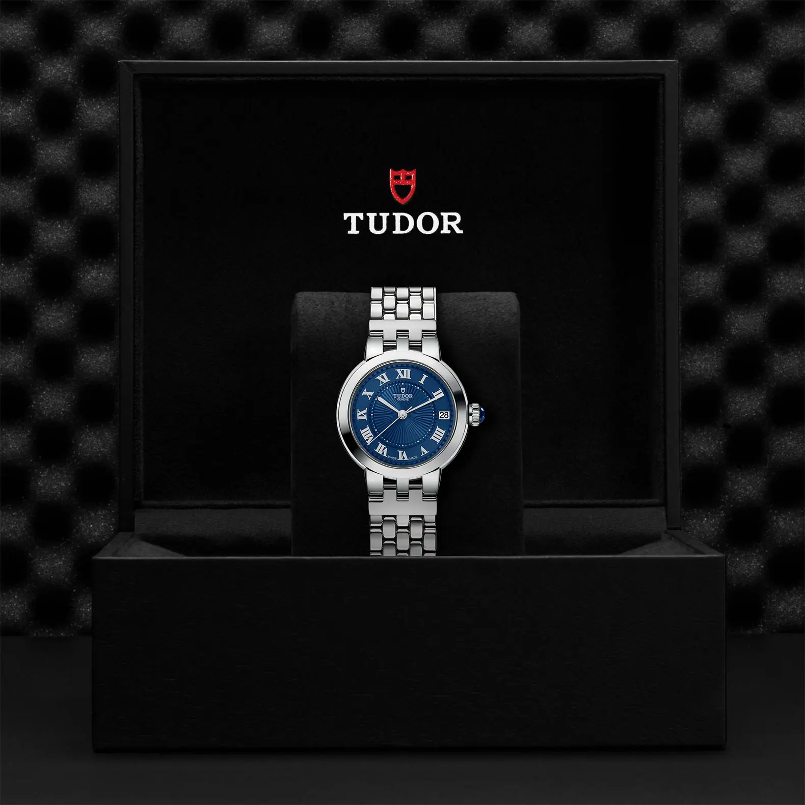 TUDORClair de RoseClair de Rose34mm steel case with polished finish - M35800-0009 at Cortina Watch Thailand