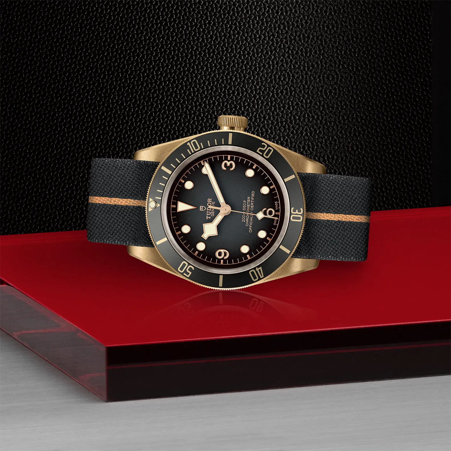 TUDORBlack Bay BronzeBlack Bay Bronze43mm bronze case with bronze-coloured PVD-treated steel case back and satin finish - M79250BA-0002 at Cortina Watch Thailand