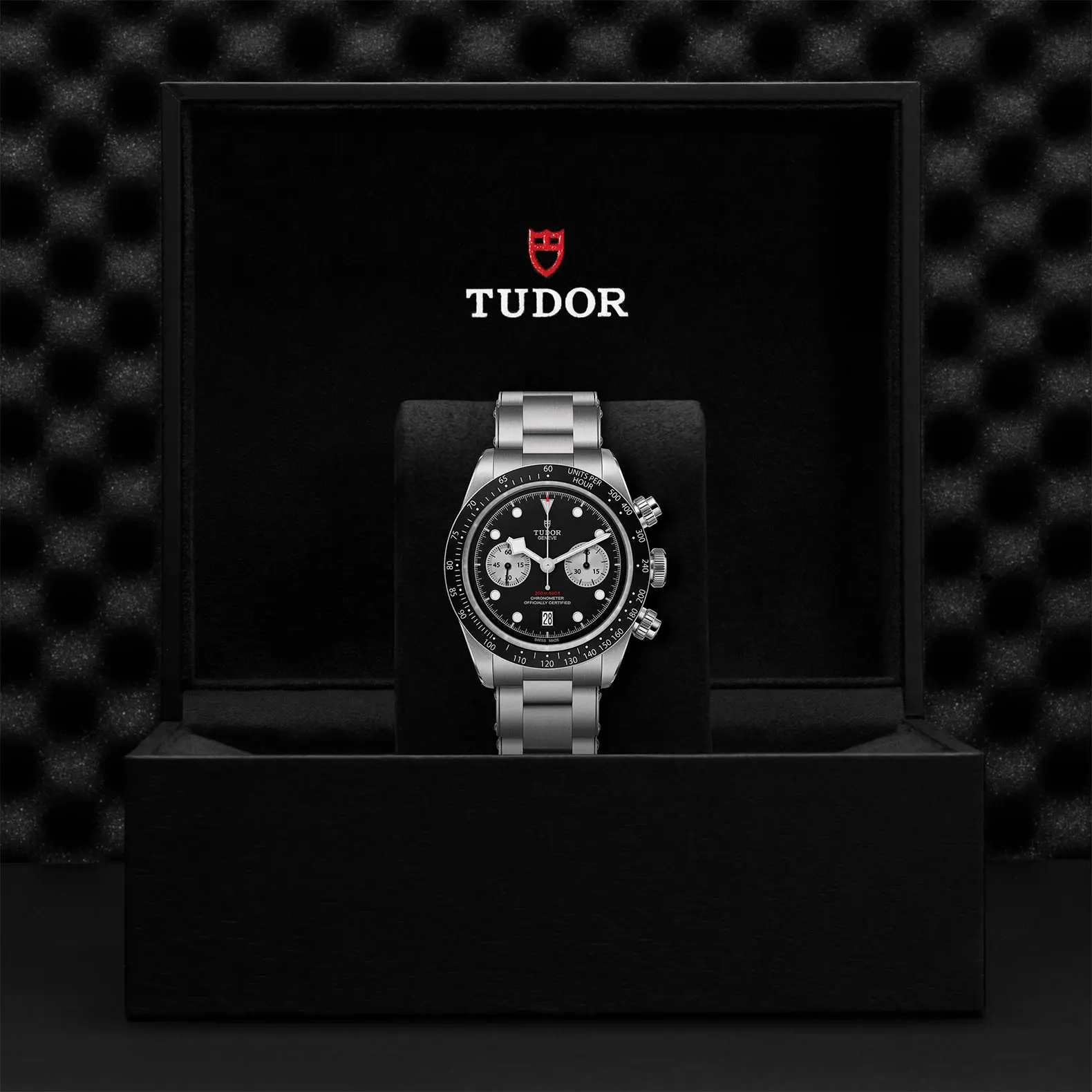 TUDORBlack Bay ChronoBlack Bay Chrono41mm steel case with polished and satin finish - M79360N-0001 at Cortina Watch Thailand