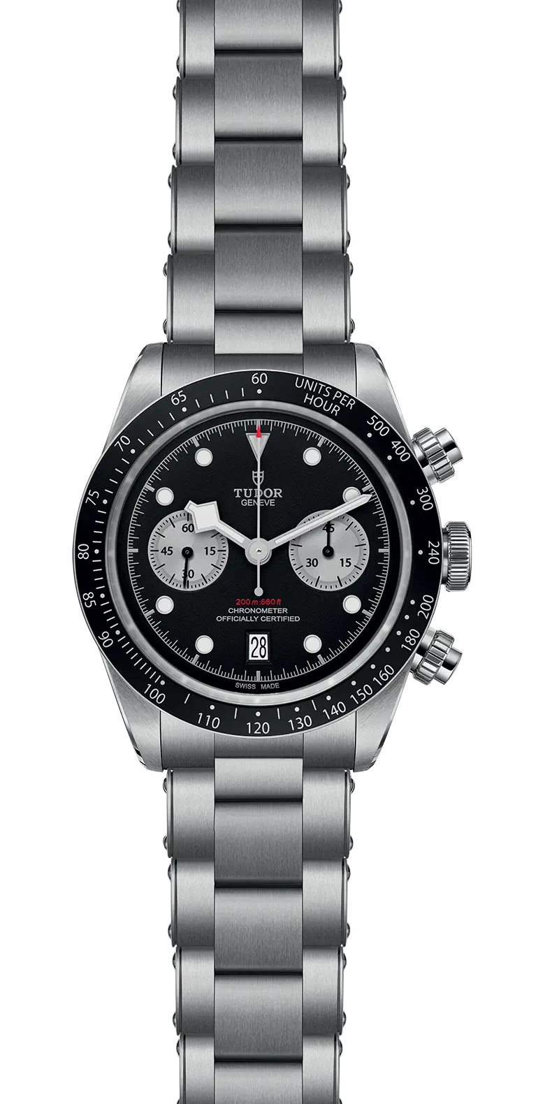 TUDORBlack Bay ChronoBlack Bay Chrono41mm steel case with polished and satin finish - M79360N-0001 at Cortina Watch Thailand