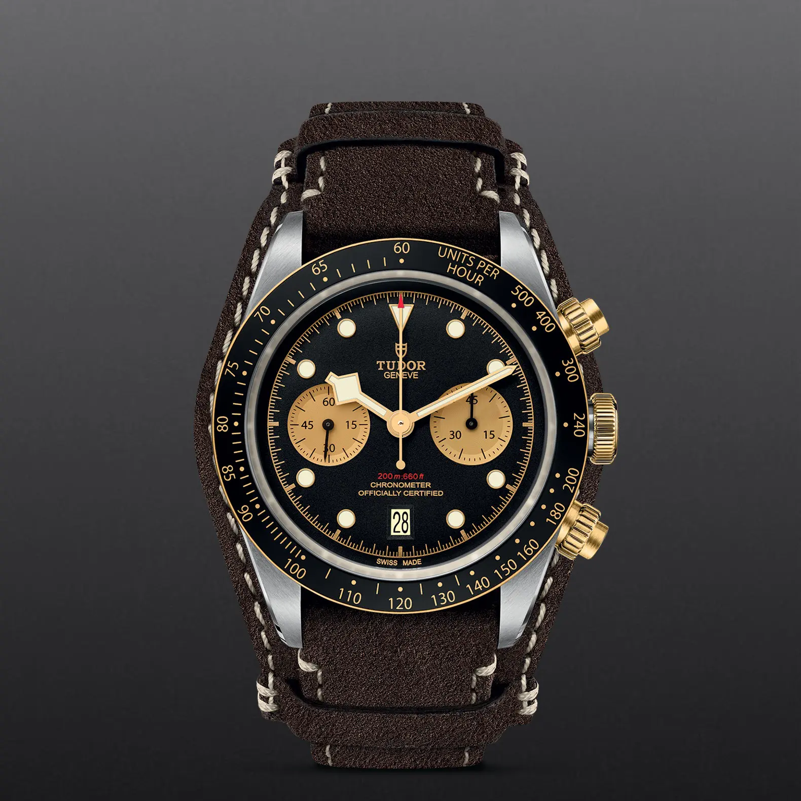 TUDORBlack Bay Chrono S&GBlack Bay Chrono41mm steel case with polished and satin finish - M79363N-0002 at Cortina Watch Thailand