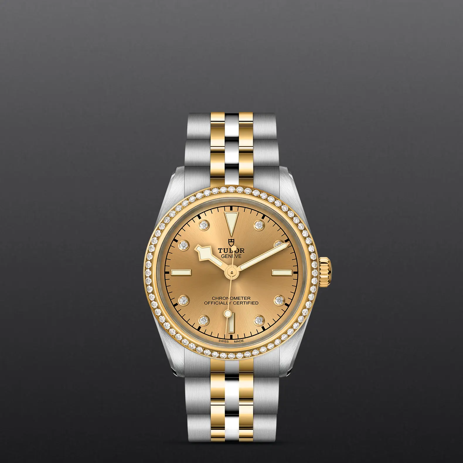 TUDORBlack Bay 31 S&GBlack Bay 31/36/39/4131mm 316L steel case with polished and satin finish - M79613-0007 at Cortina Watch Thailand