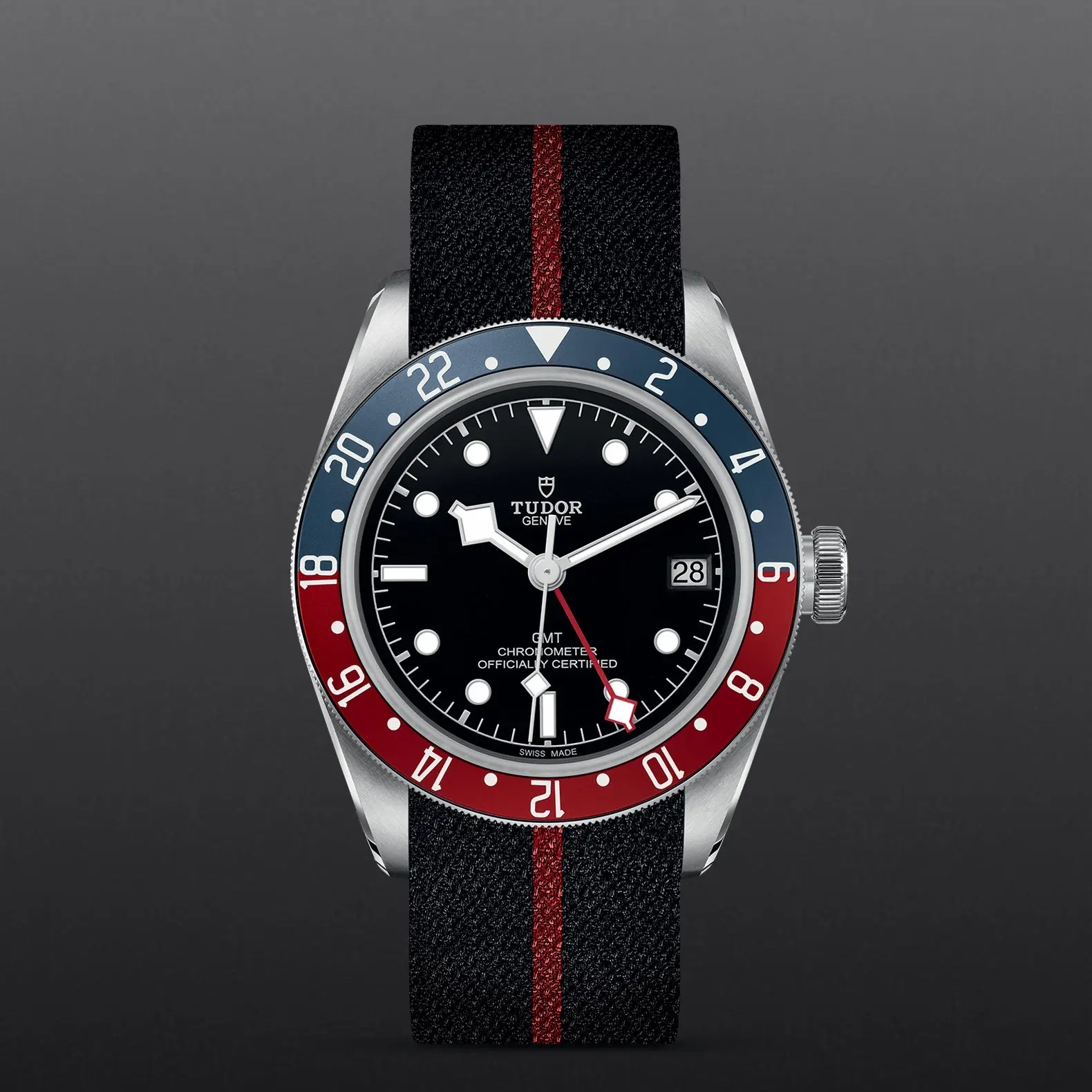 TUDORBlack Bay GMTBlack Bay GMT41mm steel case with polished and satin finish - M79830RB-0003 at Cortina Watch Thailand