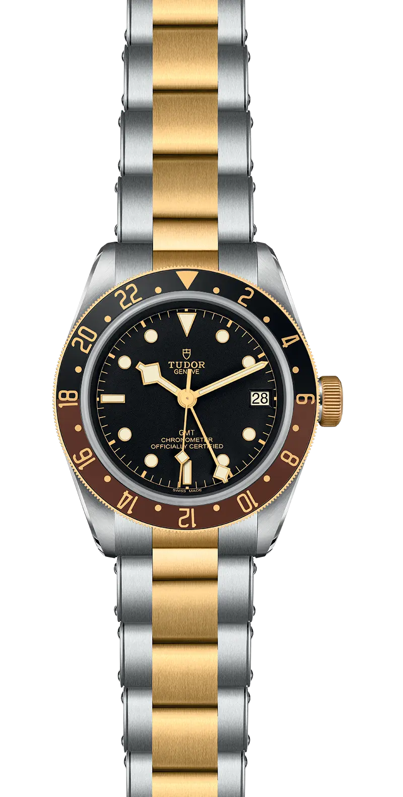 TUDORBlack Bay GMT S&GBlack Bay GMT41mm steel case with polished and satin finish - M79833MN-0001 at Cortina Watch Thailand