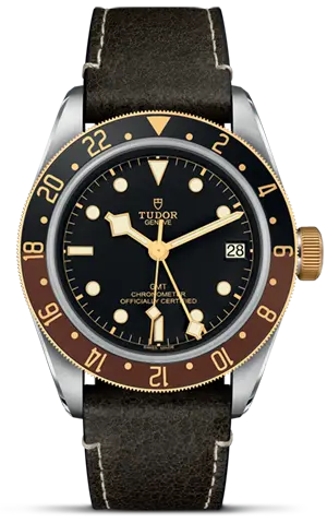 TUDORBlack Bay GMT S&GBlack Bay GMT41mm steel case with polished and satin finish - M79833MN-0003 at Cortina Watch Thailand
