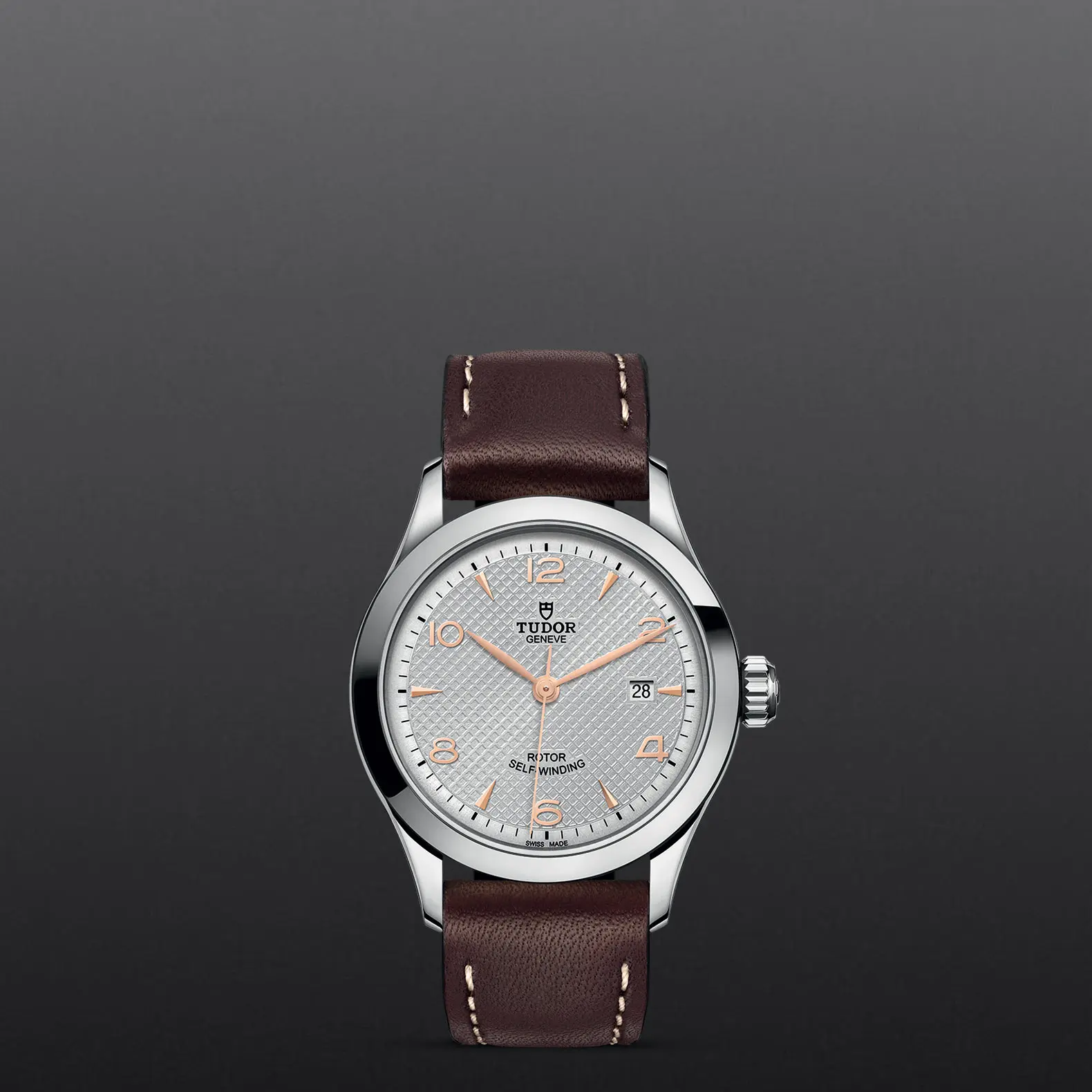 TUDOR1926192628mm steel case with polished finish - M91350-0006 at Cortina Watch Thailand