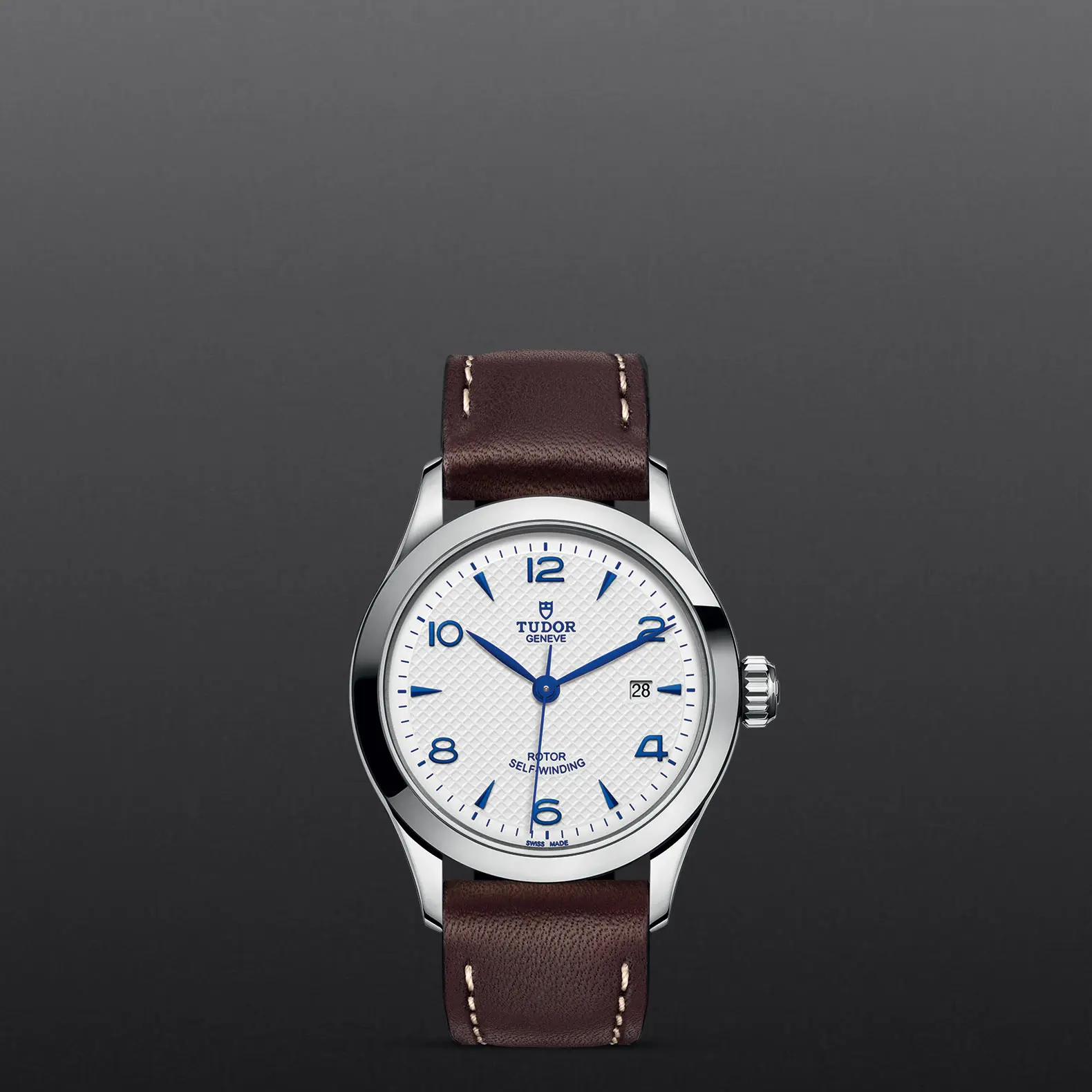 TUDOR1926192628mm steel case with polished finish - M91350-0010 at Cortina Watch Thailand