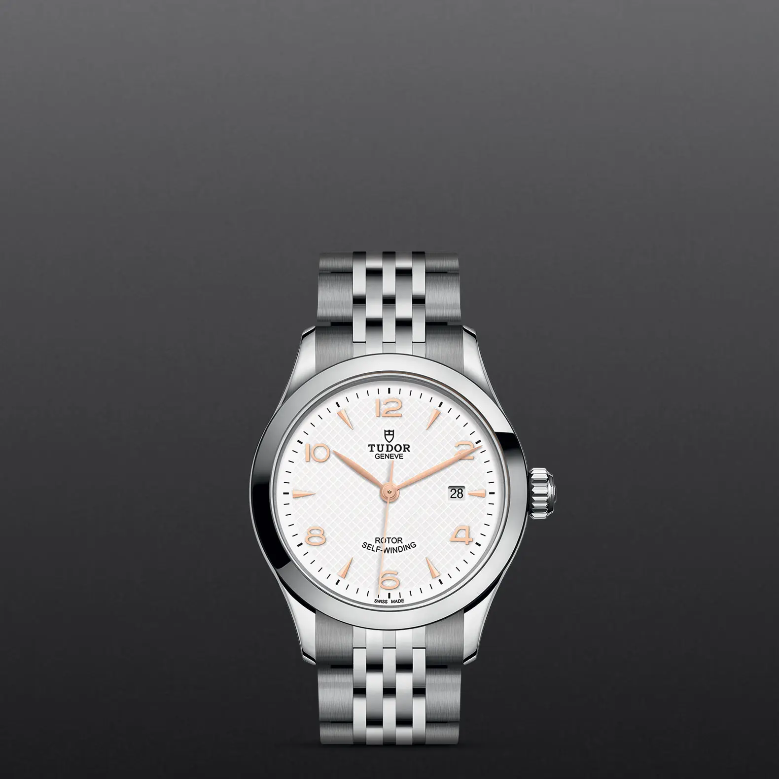 TUDOR1926192628mm steel case with polished finish - M91350-0011 at Cortina Watch Thailand