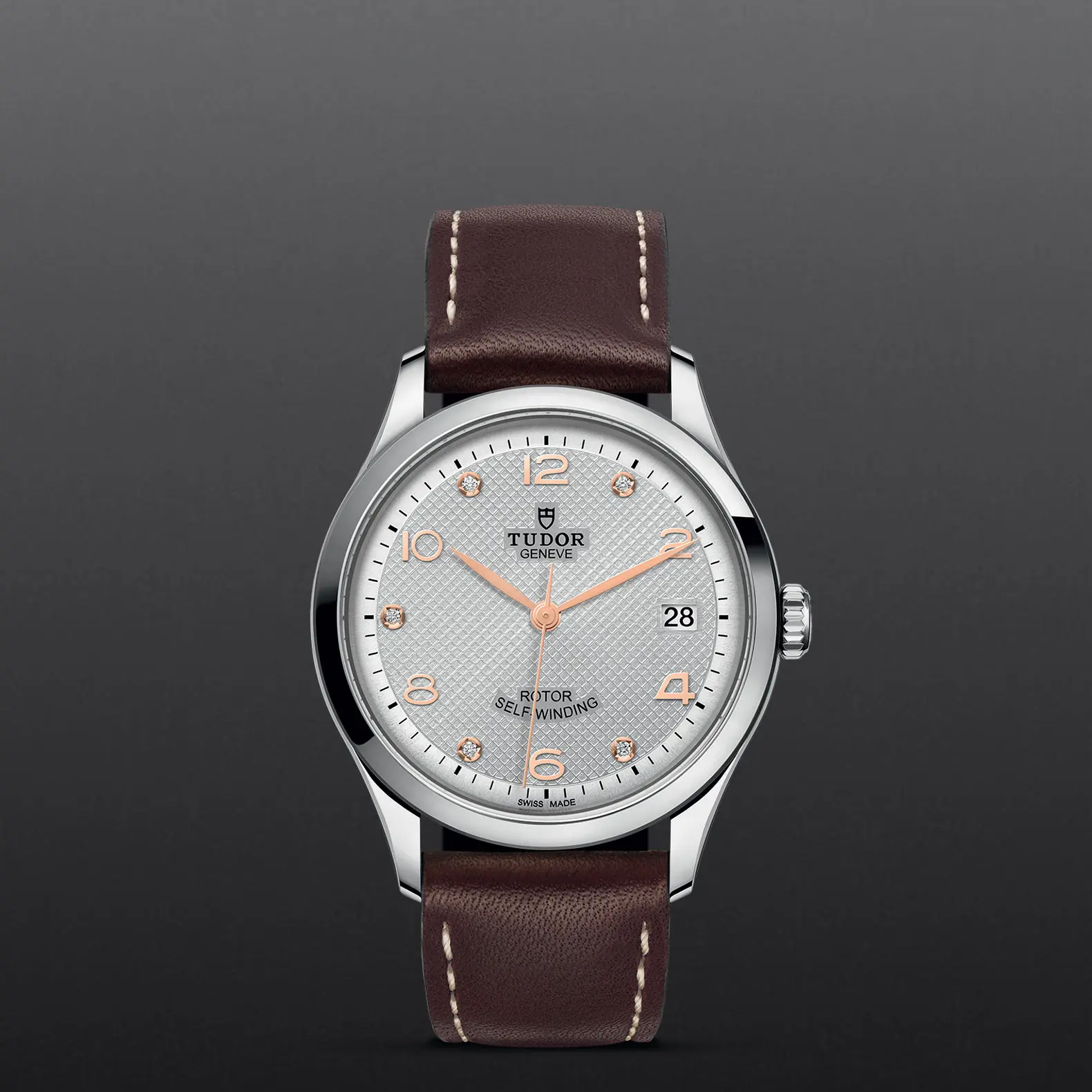TUDOR1926192636mm steel case with polished finish - M91450-0007 at Cortina Watch Thailand