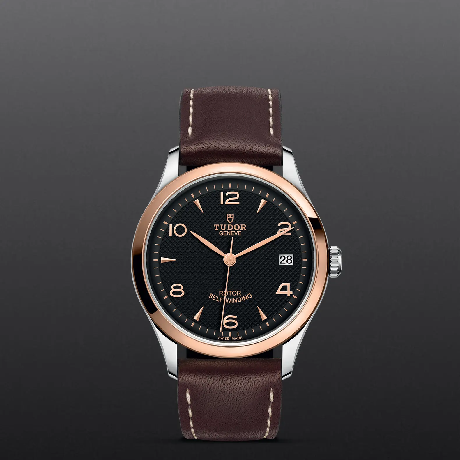 TUDOR1926192636mm steel case with polished finish - M91451-0007 at Cortina Watch Thailand