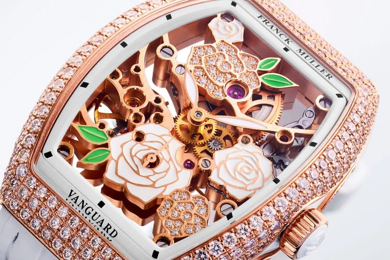 Intricate Details of the Vanguard Rose Skeleton 